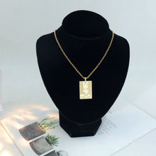 Load image into Gallery viewer, Gold/ Silver Harpie Lady Pendant & Chain