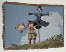 Load image into Gallery viewer, Howl's Moving Castle Tapestry Blanket I
