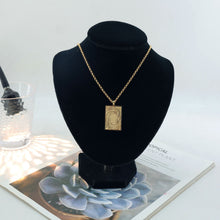 Load image into Gallery viewer, Gold/ Silver Harpie Lady Pendant & Chain