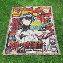 Load image into Gallery viewer, Nue's Exorcist Weekly Shonen Jump Cover Tapestry Blanket