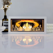 Load image into Gallery viewer, One Piece Handmade Anime Light Box