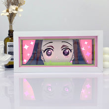 Load image into Gallery viewer, Demon Slayer Handmade Anime Light Box