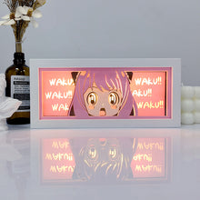 Load image into Gallery viewer, Spy x Family Handmade Anime Light Box