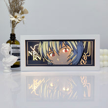 Load image into Gallery viewer, Neon Genesis Evangelion Handmade Anime Light Box