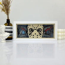Load image into Gallery viewer, Friday the 13th Handmade Horror Light Box