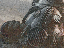 Load image into Gallery viewer, Fallout power armour woven cotton tapestry blanket detail