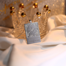 Load image into Gallery viewer, Silver/ Gold Blue-Eyes White Dragon Pendant & Chain