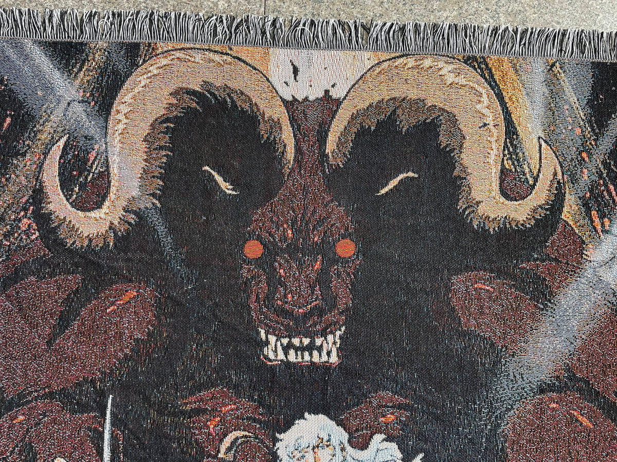 Berserk II Tapestry Blanket Eyes of Akuma