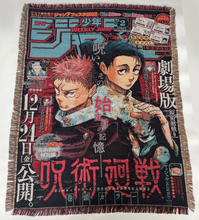 Load image into Gallery viewer, Jujutsu Kaisen Tapestry Blanket
