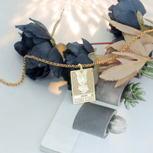 Load image into Gallery viewer, Gold/ Silver Harpie Lady Pendant &amp; Chain
