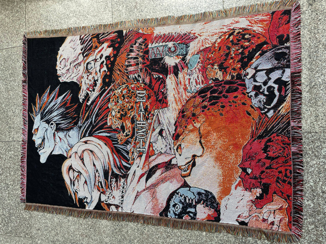 Death Note Tapestry Blanket