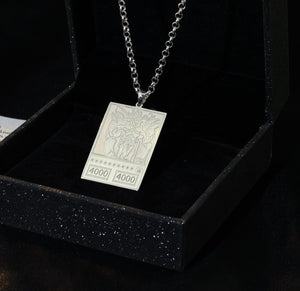 Silver/ Gold Obelisk the Tormentor Pendant & Chain