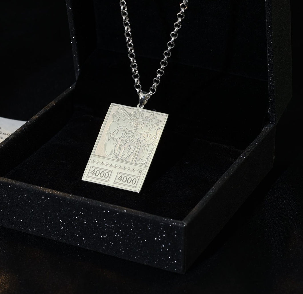 Silver/ Gold Obelisk the Tormentor Pendant & Chain