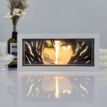 Load image into Gallery viewer, Attack on Titan Handmade Anime Light Box
