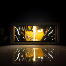 Load image into Gallery viewer, Attack on Titan Handmade Anime Light Box
