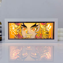 Load image into Gallery viewer, Demon Slayer Handmade Anime Light Box
