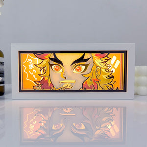 Demon Slayer Handmade Anime Light Box