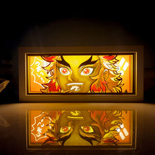 Load image into Gallery viewer, Demon Slayer Handmade Anime Light Box
