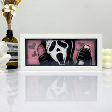 Load image into Gallery viewer, Scream Handmade Horror Light Box
