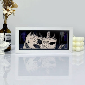 Tomie Handmade Horror Manga Light Box