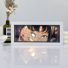 Load image into Gallery viewer, Tomie Handmade Horror Manga Light Box
