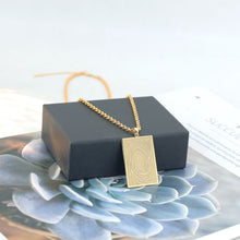 Load image into Gallery viewer, Gold/ Silver Harpie Lady Pendant &amp; Chain

