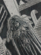 Load image into Gallery viewer, Berserk God Hand woven tapestry blanket artwork and weave detail 2
