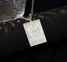 Load image into Gallery viewer, Silver/ Gold Obelisk the Tormentor Pendant &amp; Chain
