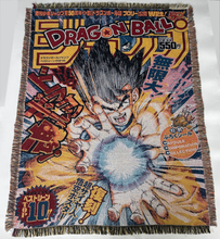 Load image into Gallery viewer, Dragon Ball Z Tapestry Blanket
