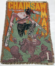 Load image into Gallery viewer, Chainsaw Man Tapestry Blanket
