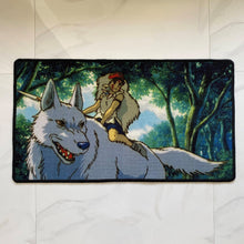 Load image into Gallery viewer, Princess Mononoke Printed Rug
