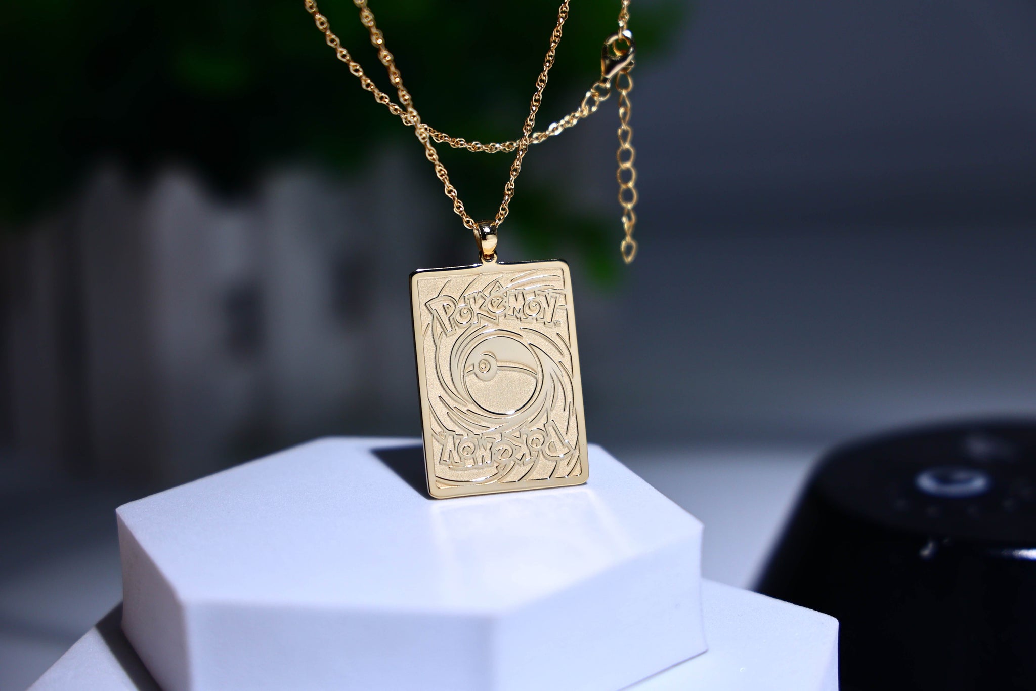 Gold/ Silver Charizard Pokemon Pendant & Chain Eyes of Akuma Gold/ Silver Charizard Pokemon Pendant & Chain Eyes of Akuma