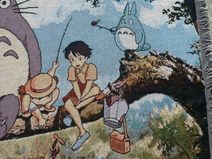 My Neighbor Totoro Tapestry Blanket