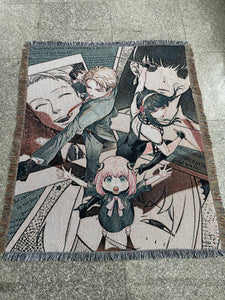 Spy x Family Tapestry Blanket