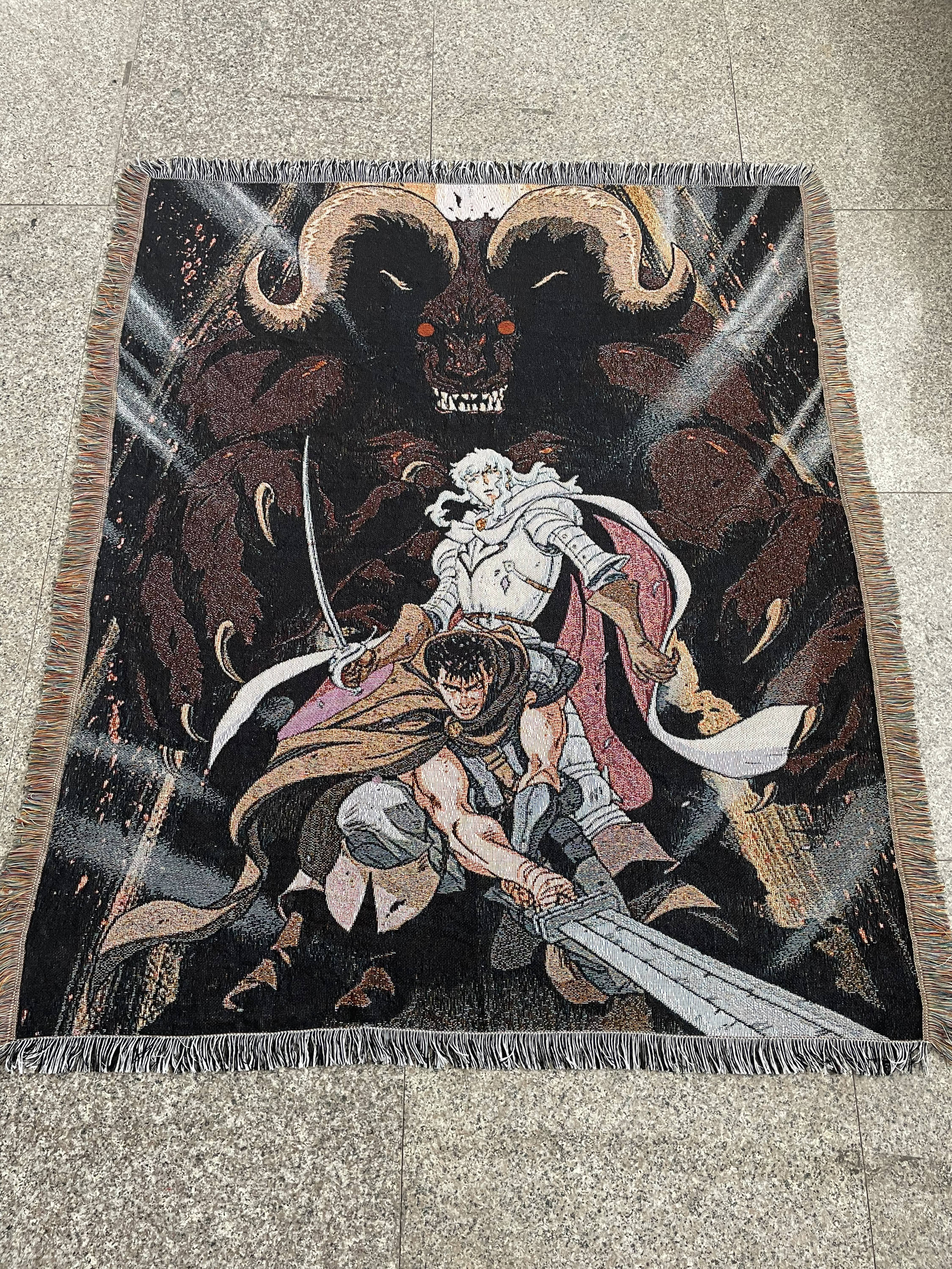 Berserk II Tapestry Blanket – Eyes of Akuma
