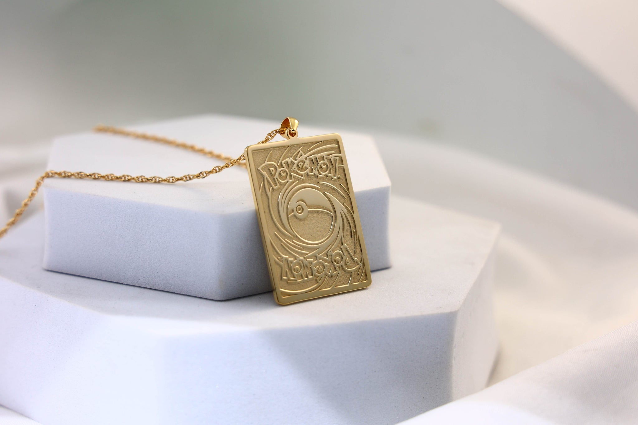 Silver/ Gold Charizard Pokemon Pendant & Chain – Eyes of Akuma