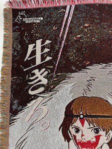 Princess Mononoke Tapestry Blanket