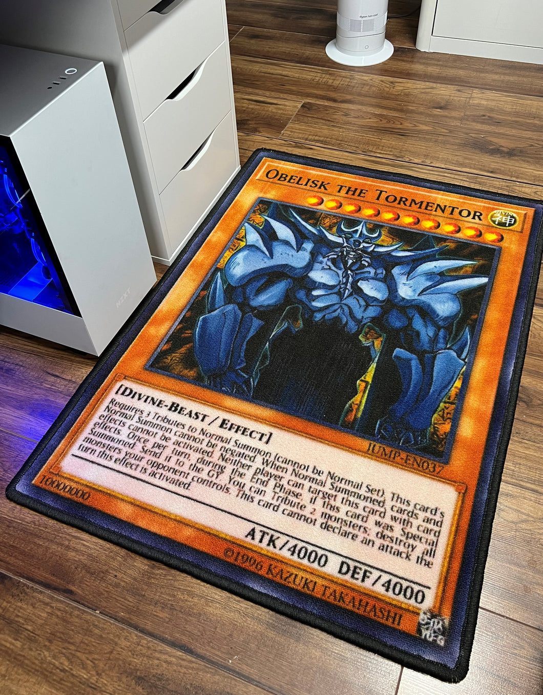 Yugioh - Obelisk The Tormentor Printed Rug